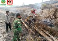 Tim Gabungan Padamkan Hotspot Di Desa Pelayangan Batanghari, Luas Lahan Terbakar ±0,8 Hektare