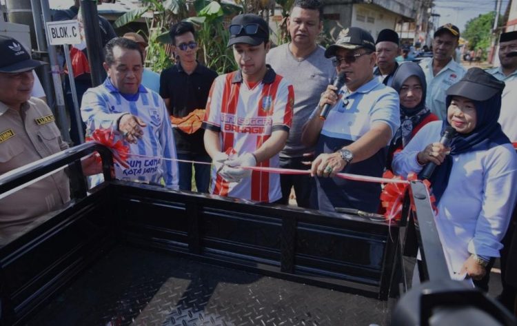 Launching 18 Bentor OPBM Kelurahan Lingkar Selatan, Siap Wujudkan Kota Jambi Bersih
