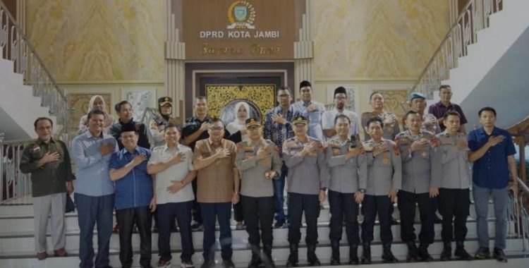 DPRD Kota Jambi dan Polresta Perkuat Sinergi, Kemas Faried: Kamtibmas Jadi Prioritas Bersama