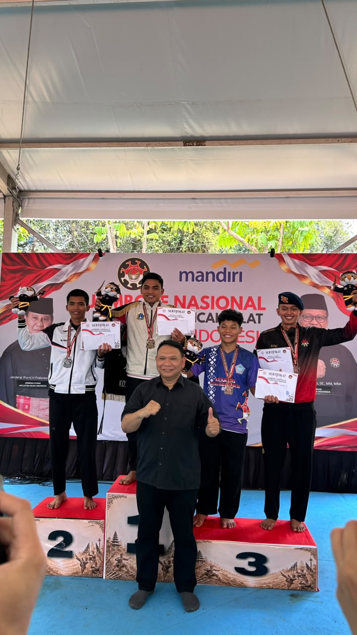 Personel Brimob Polda Jambi Ukir Prestasi Di Kejurnas Pencak Silat Satria Muda Indonesia