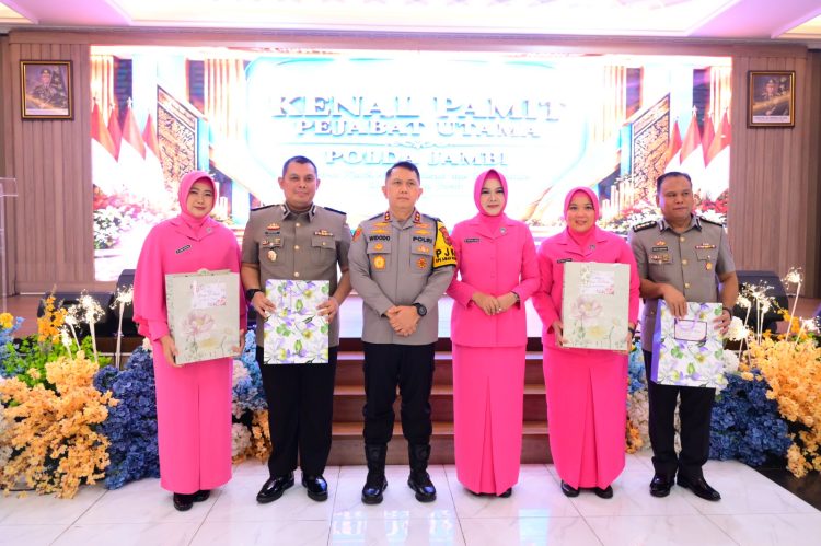 Kapolda Jambi Pimpin Kenal Pamit Dirreskrimsus Dan Dirpolairud, Tekankan Profesionalisme Dan Sinergi