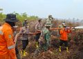 Wakapolda Jambi Pantau Penanganan Karhutla, Patroli Udara Temukan Titik Api di Labuhan Pering dan TNB Sembilang