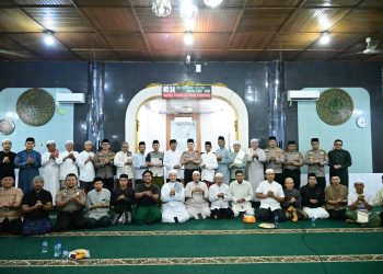 Subuh Keliling Di Masjid Nurul Huda, Kapolda Jambi Ajak Masyarakat Bersama Jaga Kamtibmas