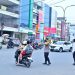 Wujudkan Polisi Bersama Masyarakat, Wakapolda Jambi dan PJU Polda Jambi Laksanakan Gatur Lalu Lintas