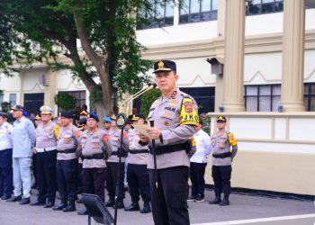 Kapolda Jambi Pimpin Apel Operasi Patuh Siginjai 2026, Fokus Tingkatkan Keselamatan Berlalu Lintas
